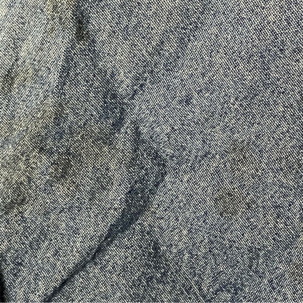 Faded Glory VTG Men's Denim Fleece Lined Zip Button Hoodie Cotton XL - Picture 2 of 14